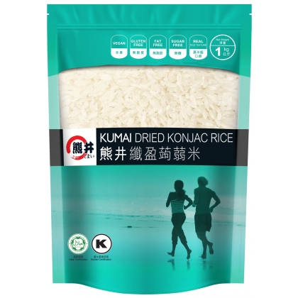 Kumai Dried Konjac Rice 1KG