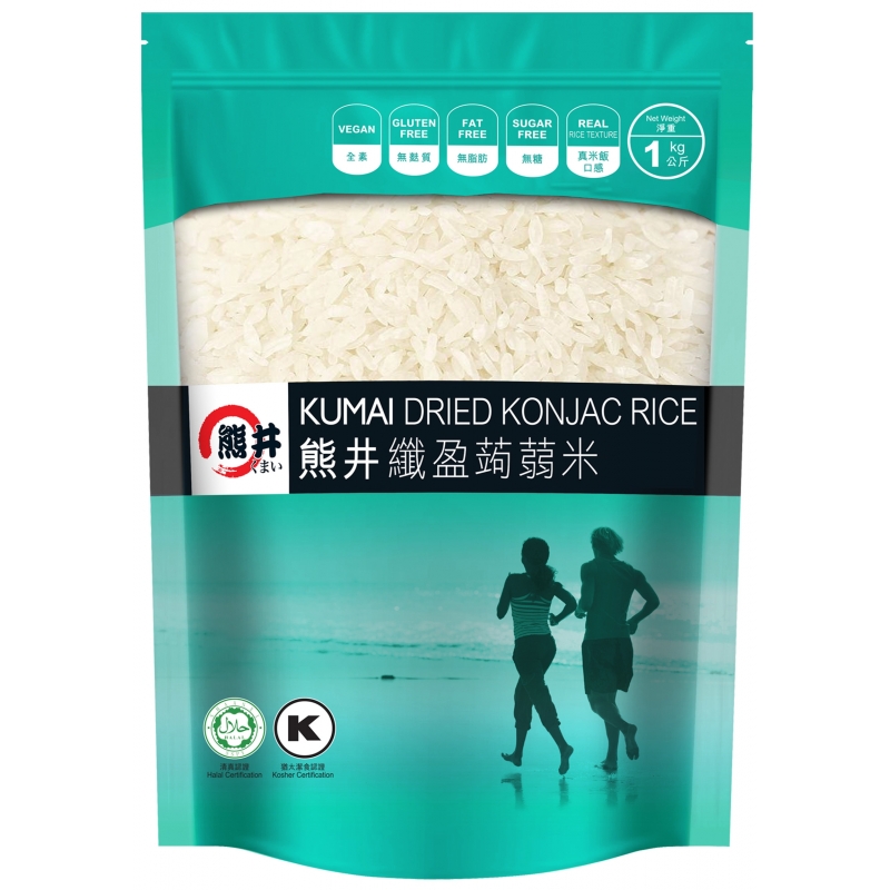Kumai Dried Konjac Rice 1KG